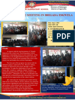 Minutes of the Meeting of Brigada Eskwela