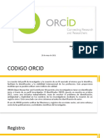 Sesión VII Orcid