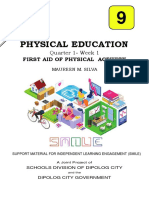 Physical Education: First Aid of Physical Activity