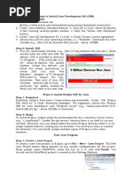 Steps To Install Java Development Kit (JDK) Step 1: Download JDK