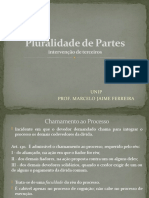 Intervenção de Terceiros no Processo