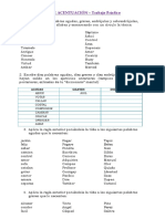 Trabajo Práctico Integrador - Reglas de Acentuación