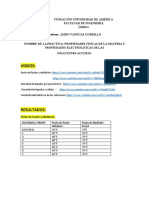 Resultados Práctica 2. Propiedades Físicas