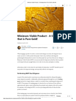Minimum Viable Product - A Strategy That is Pure Gold! _ LinkedIn