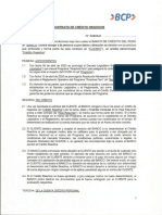 Contrato de Credito Negocios