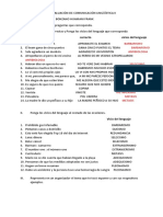 Evaluación Unh de Comunicación Lingüística Ii