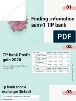 Finding Infomation Asm-1 TP Bank