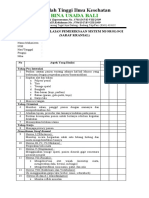 Cek List Pem - Neurologis (Saraf Kranial)