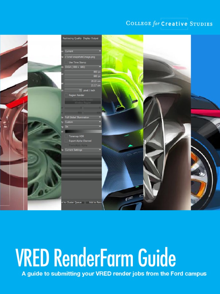 VRED RenderFarm Submission Guide | PDF | Computer File | Login