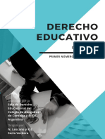 DERECHO EDUCATIVO N° 1