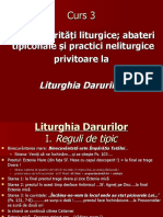 Curs 3 PLP SF Liturghie A Darurilor