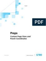 Preps: Custom Page Sizes and Punch Coordinates