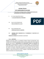 INFORME SUPERVISION DE ACTIVIDADES GESTION 2019  PROY FDI_Porvenir