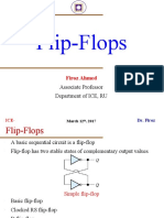 Flip-Flops: Associate Professor Department of ICE, RU