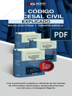 El Código Procesal Civil Explicado en Su Doctrina y Jurisprudencia