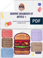 Graphic Organiser of Article 1: Benefits of Using New Technology in Language Learning