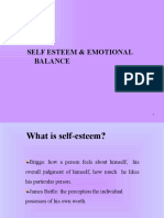 Self Esteem & Emotional Balance