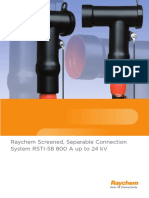 Raychem Screened, Separable Connection System RSTI-58 800 A Up To 24 KV