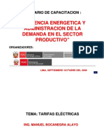 Tarifas Electricas (BOCANEGRA)