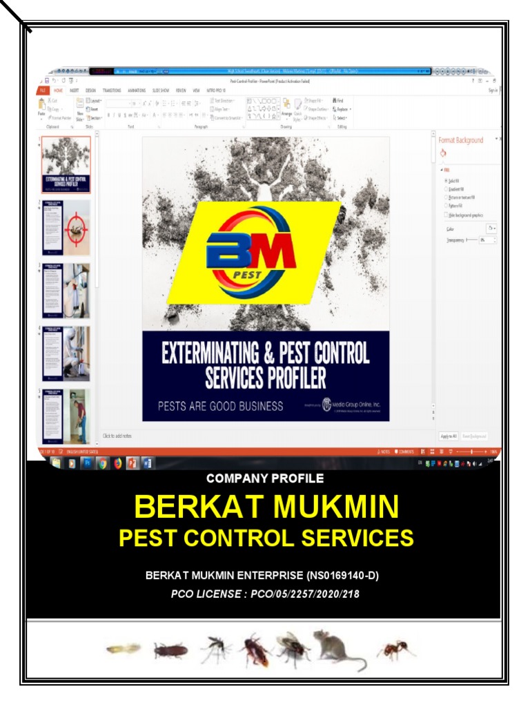 BM Pest Control - Company Profile 2020 | PDF | Insecticide | Insects