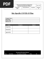 COVID-19 Environmental Health and Safety Plan