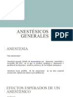 Anestésicos Generales Inyectables