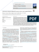 Wastewater Treatment Using DAF For Process Water Reuse in Apatite Flotation