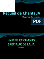 Reccueil de Chants