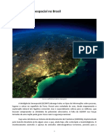 Inteligência Geoespacial No Brasil