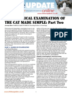 Neurological Exam of Cats Made Simple