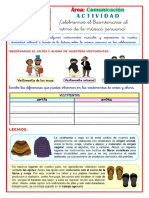 Ficha de Trabajo Miércoles 07 de Julio