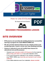 How To Use EV3Lessons: Beginner Programming Lesson