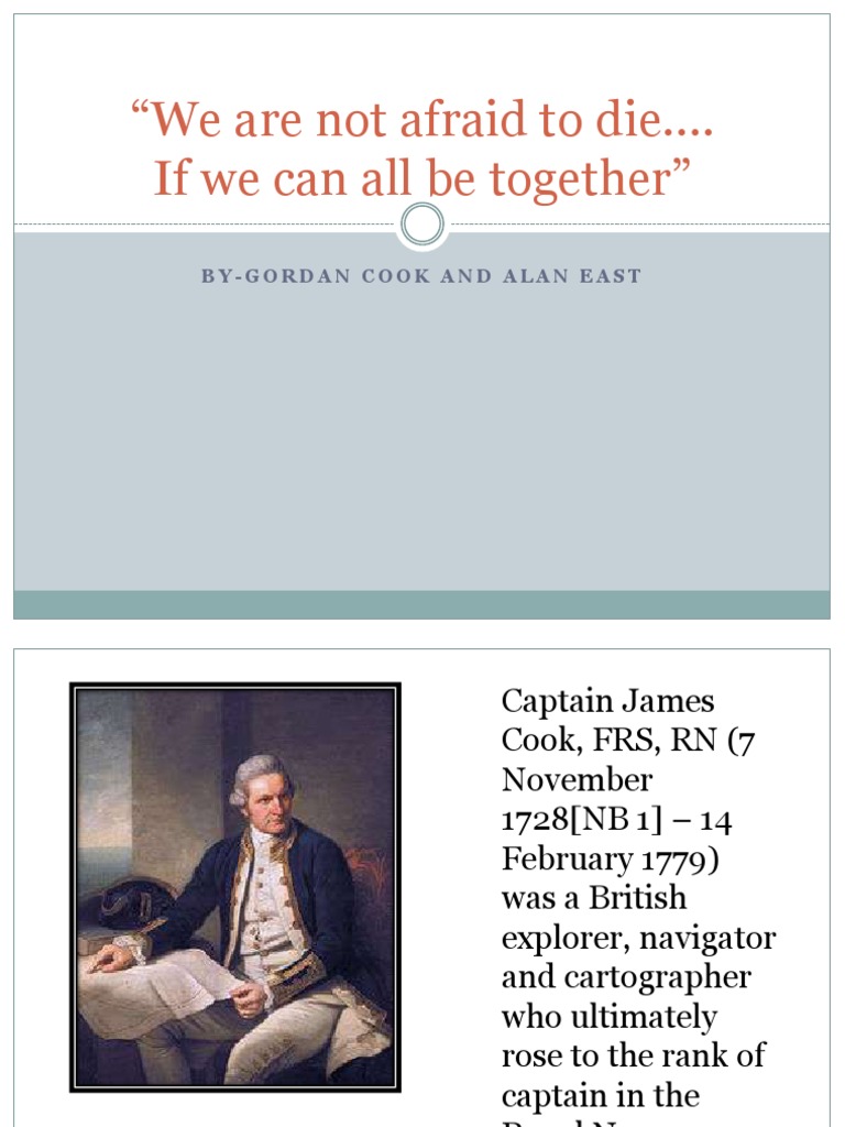 Courage and Unity in Adversity | PDF | Courage | James Cook