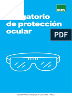 ACHS Uso Protec Ocular