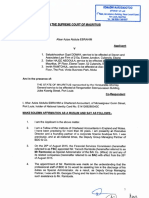 Affaire Britam: Afsar Ebrahim Dépose Une Demande de Révision Judiciaire en Cour Suprême