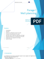 Forage I - Well planning
