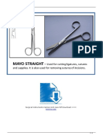 Surgical Instruments Names and Uses PDF Download