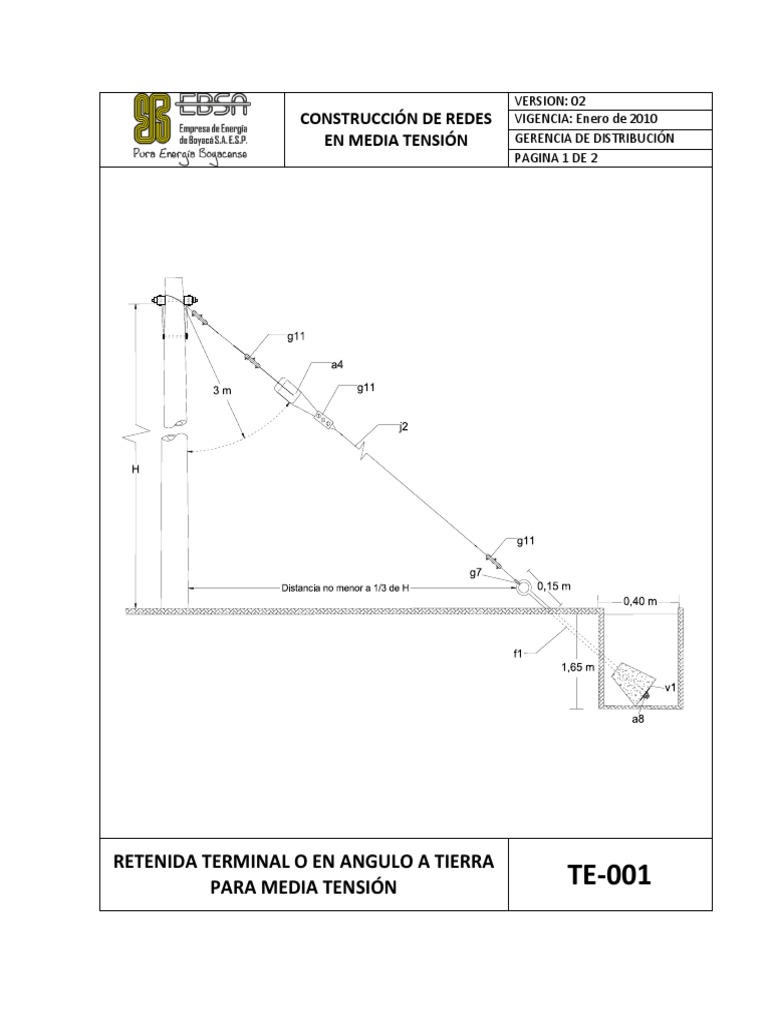 Tipos de Retenidas para Media Tensión | PDF | Bienes manufacturados