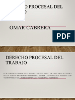 Diapositiva Derecho Procesal Del Trabajo 1.2