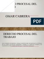 Derecho procesal laboral: principios, normas e instituciones