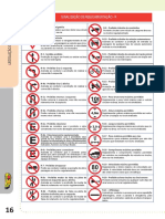 Sinais de trânsito regulamentação e advertência