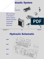 Hydraulic Schematic for Volvo Construction Equipment BL60 Excavator