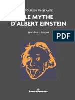 Pour en Finir Avec Le Mythe d'Albert d'Einstein