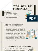 Impuestos Locales y Regionales