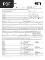 STI College Student Application Form | PDF | Tuition Payments | Fee