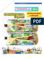 Cartuchera Express Moldes e Instrucciones