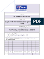 Sample Sheet: Supply of PF Process Calculation Spreadsheet (Excel Forma)