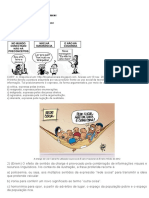 Atividades do 9o ano: Enem e charge sobre redes sociais