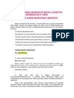 Como criar um negócio lucrativo em menos de 1 hora focando em um nicho pequeno