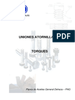 Uniones Atornilladas - Torques